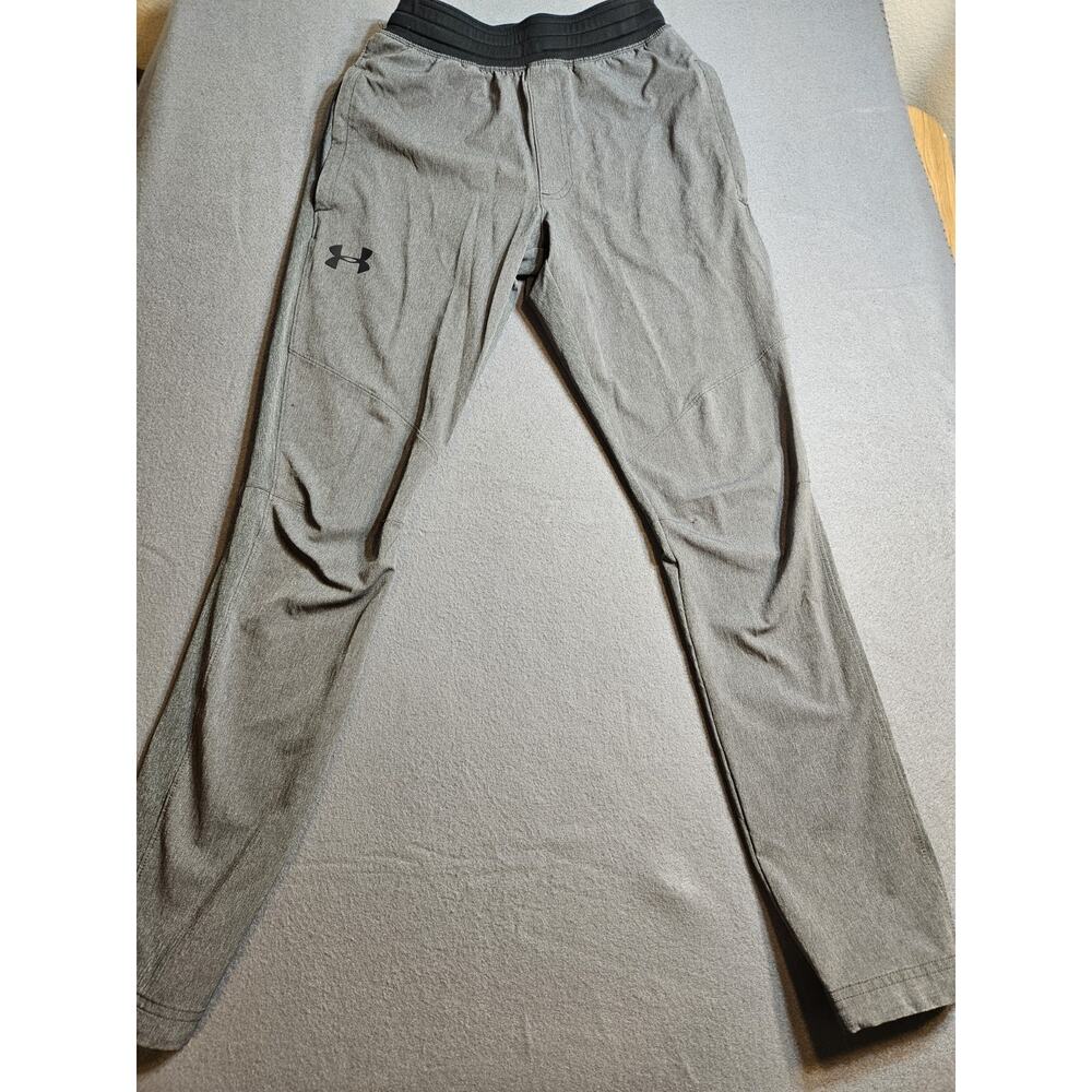 Under Armour Pants Mens Small Gray Fitted Pants Golf Athletic